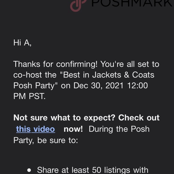 THANK YOU SO MUCH FOR PARTYING WITH US!! Co-Hosting “Best in Jackets & Coats” - Picture 3 of 3